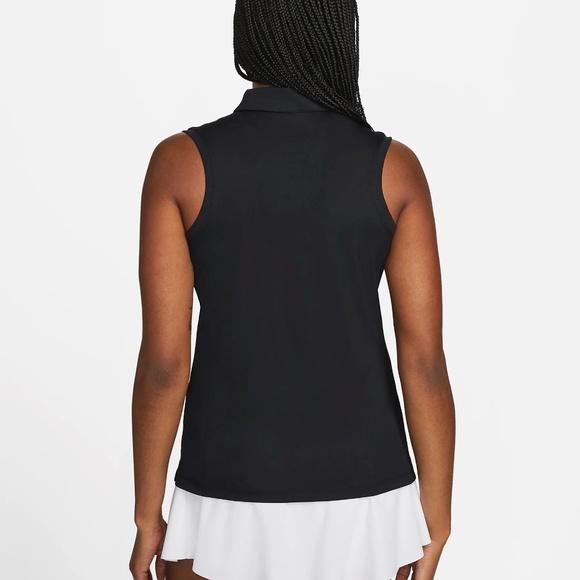 Nike Dri-FIT Victory Women's Sleeveless Golf Polo - Picture 2 of 7